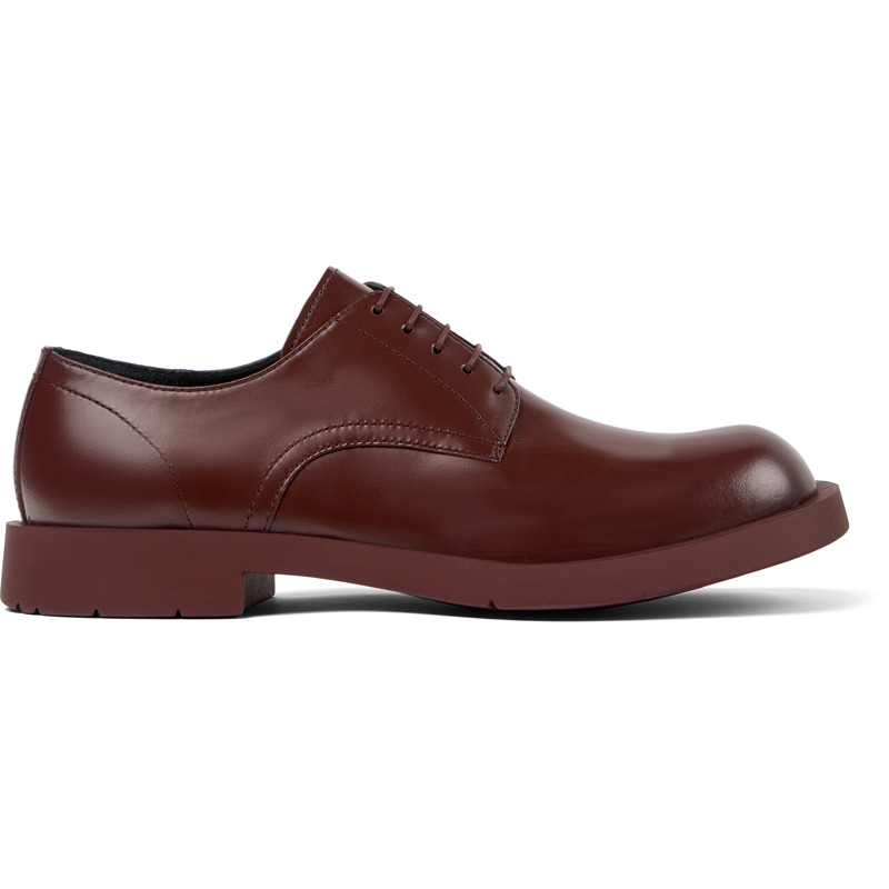 CAMPERLAB MIL 1978 - Unisex Mocassins - Bourgogne, taille 39, Cuir lisse