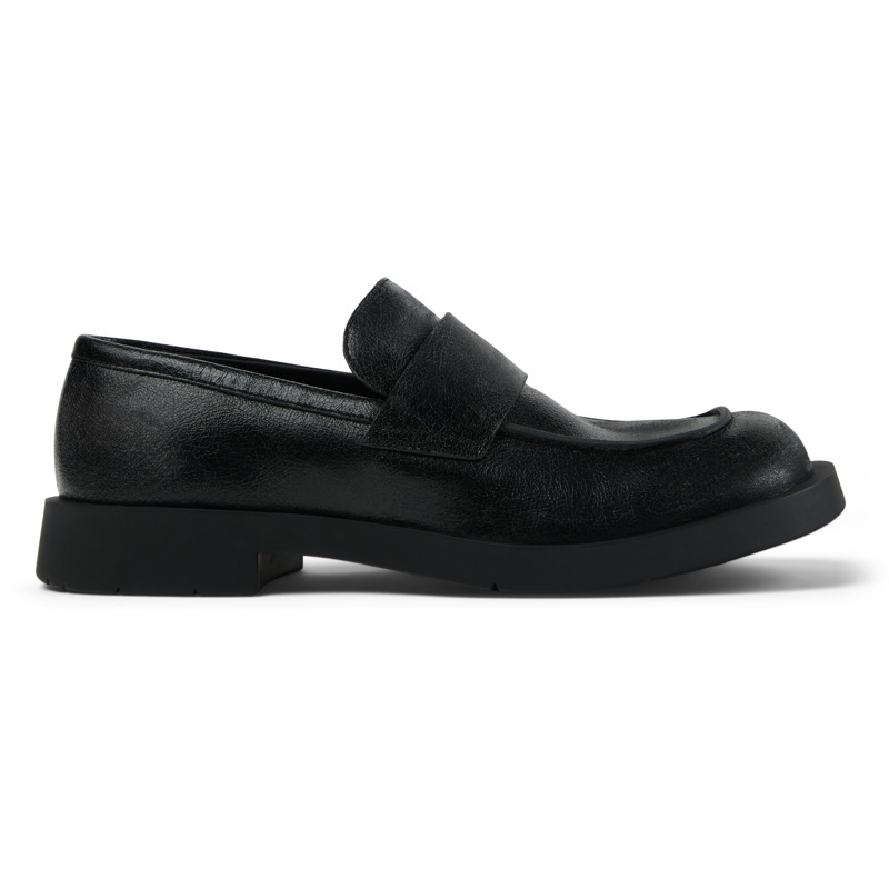 CAMPERLAB Mil 1978 - Unisex Mocassins - Noir, taille 45, Cuir lisse
