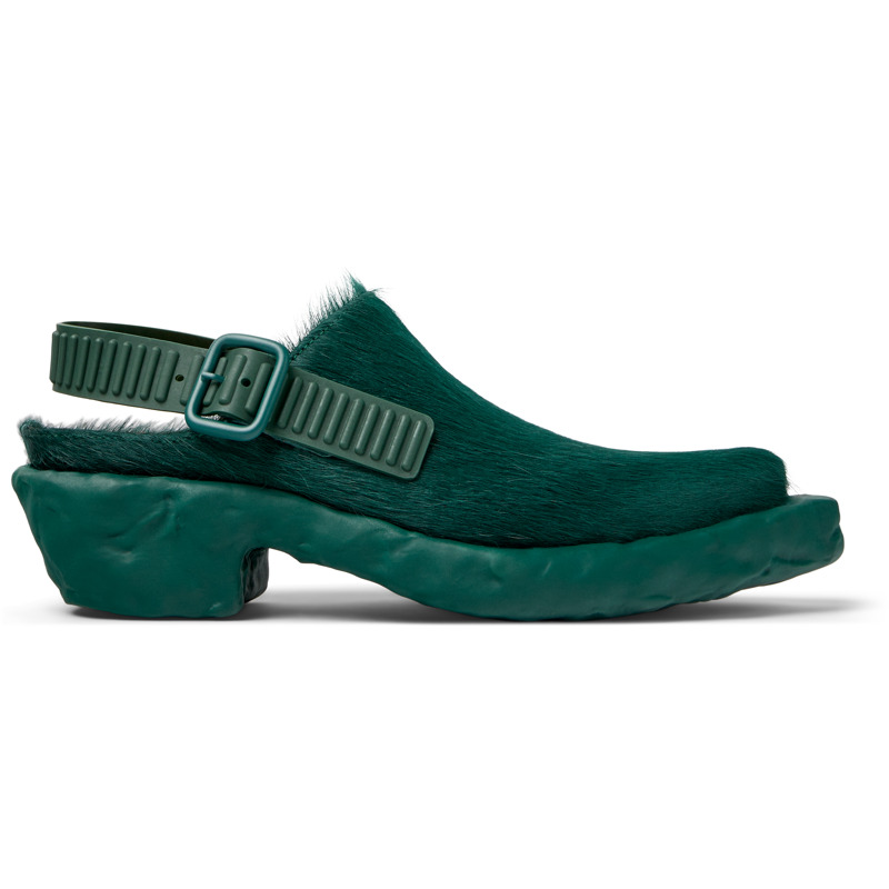 CAMPERLAB Venga - Unisex Chaussures habillées - Vert, taille 44, Cuir lisse