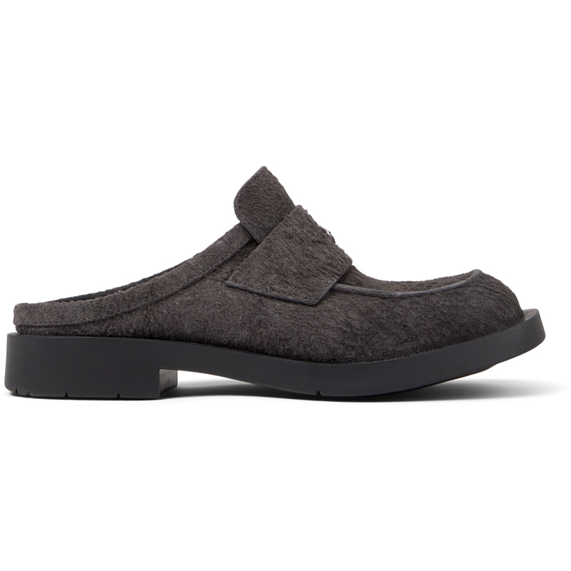 CAMPERLAB MIL 1978 - Unisex Clogs - Gris, taille 38, Cuir velours