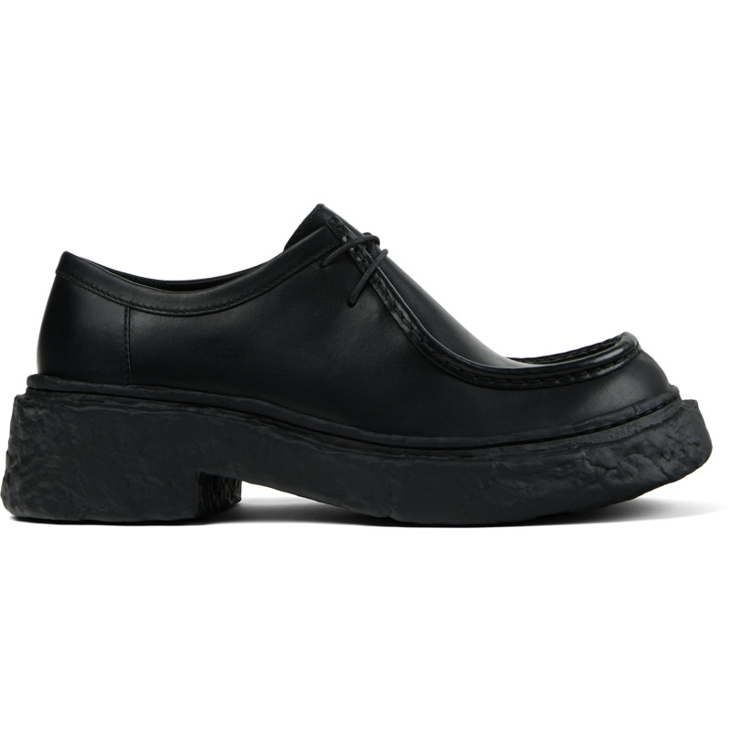 CAMPERLAB CAMPERLAB VAMONOS - Unisex Mocassins - Noir, taille 37, Cuir lisse