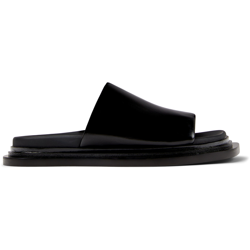 CAMPERLAB Nada - Unisex Chaussures habillées - Noir, taille 45, Cuir lisse