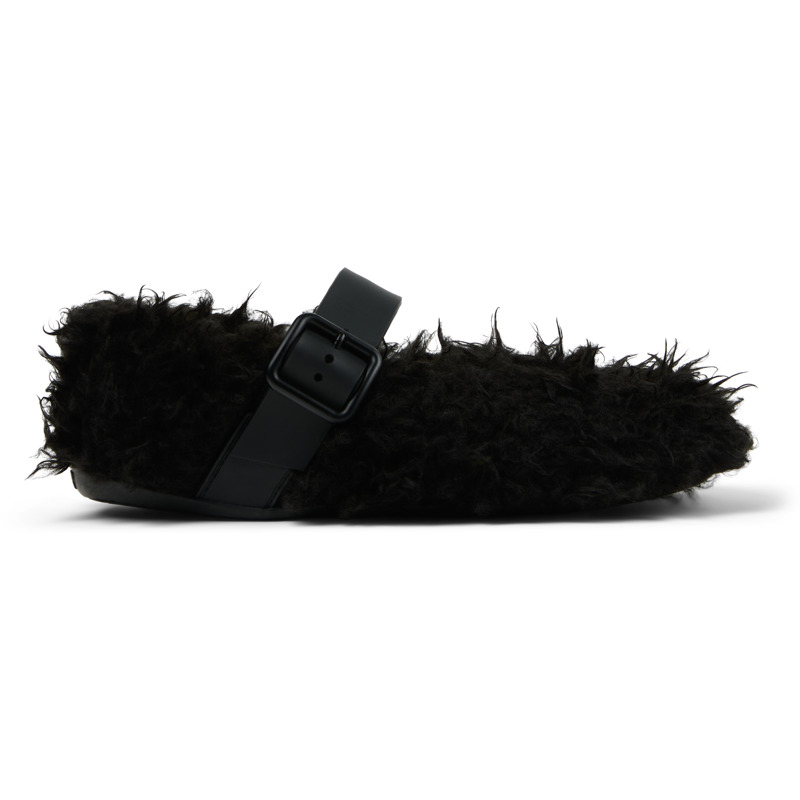 CAMPERLAB Wabi - Unisex Mocassins - Noir, taille 36, Tissu en coton