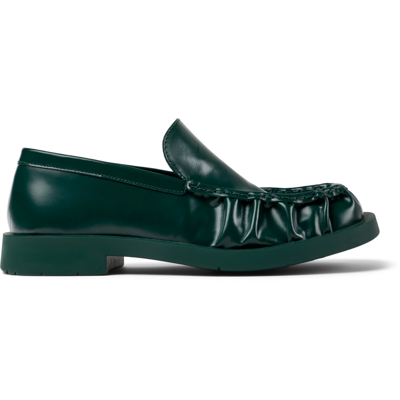CAMPERLAB Mil 1978 - Unisex Mocassins - Vert, taille 45, Cuir lisse