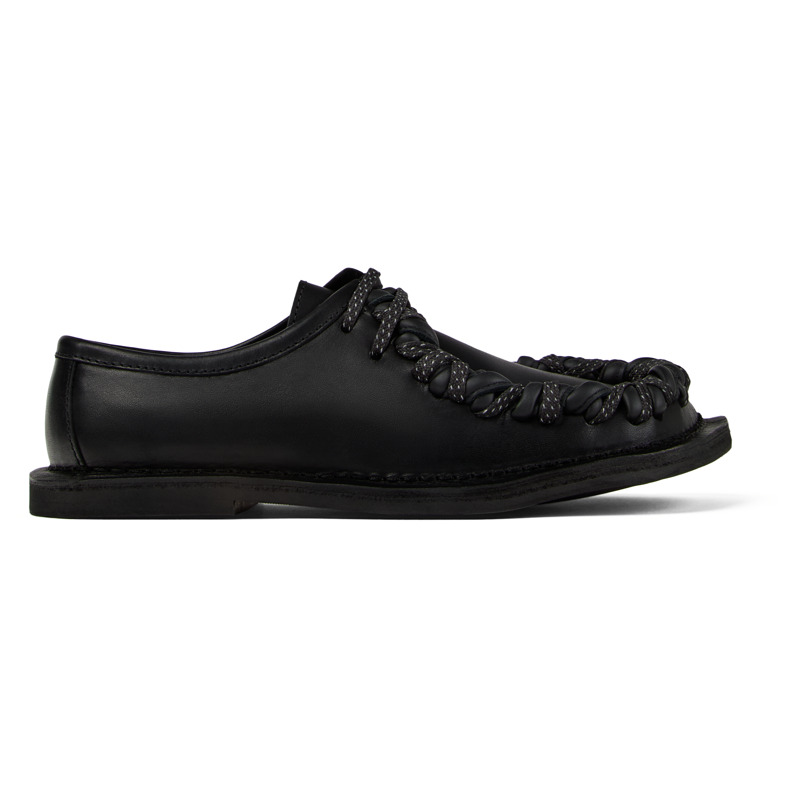 CAMPERLAB EKI - Unisex Lace-up - Black, size 9, Smooth leather