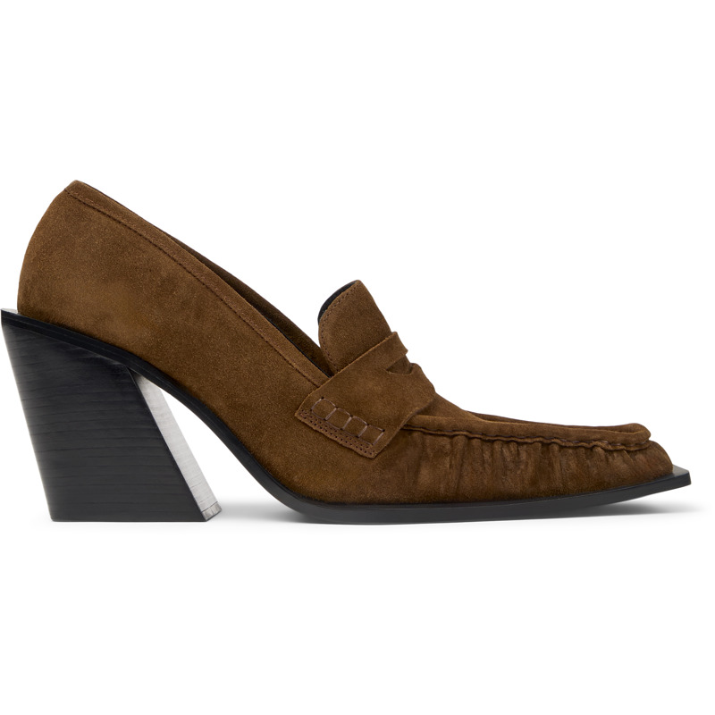CAMPERLAB ESCANDALO - Unisex Loafers - Brown, size 9, piel.consumidor11