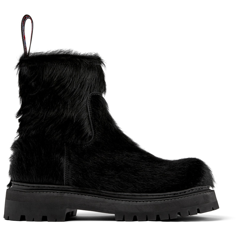 CAMPERLAB Eki - Unisex Bottes - Noir, taille 46, Cuir lisse