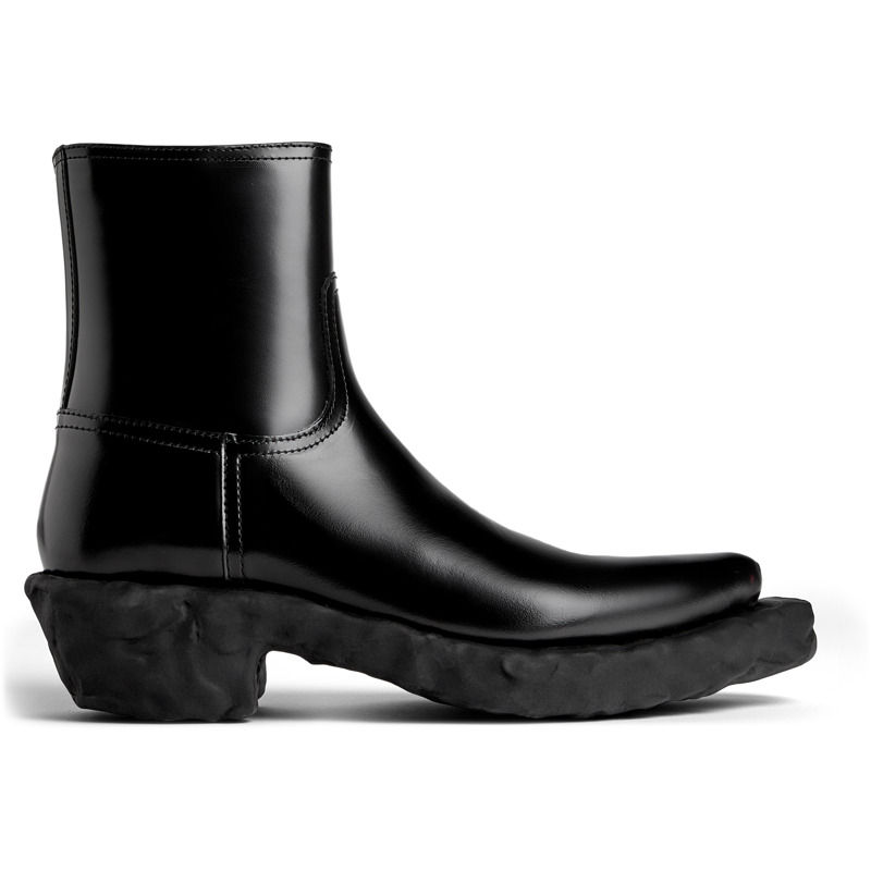 CAMPERLAB Venga - Unisex Chaussures habillées - Noir, taille 42, Cuir lisse