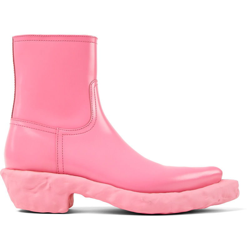 CAMPERLAB Venga - Unisex Chaussures habillées - Rose, taille 44, Cuir lisse