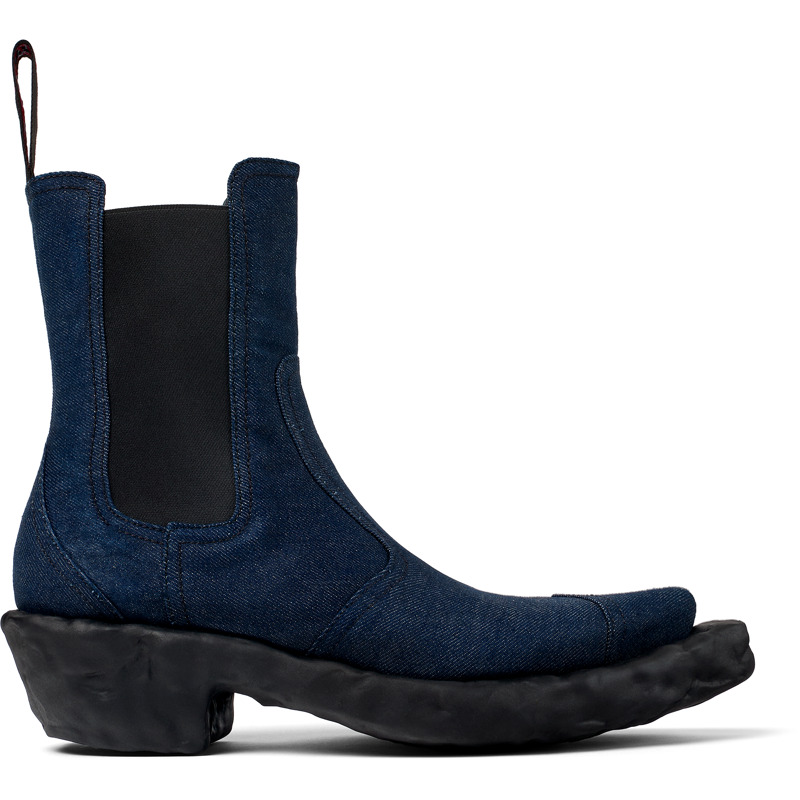 CAMPERLAB Venga - Unisex Bottines - Bleu, taille 44, Tissu en coton