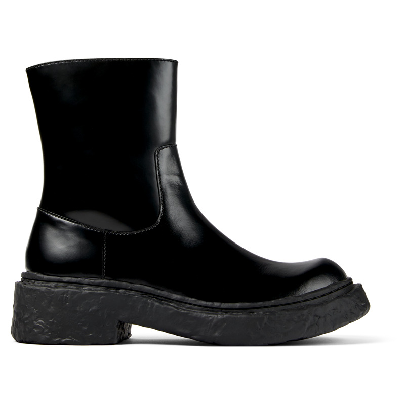 CAMPERLAB Vamonos - Unisex Bottines - Noir, taille 45, Cuir lisse