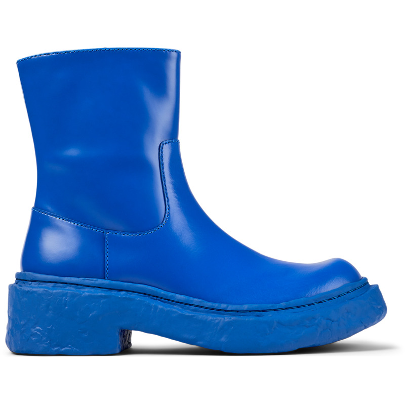 CAMPERLAB Vamonos - Unisex Bottines - Bleu, taille 44, Cuir lisse