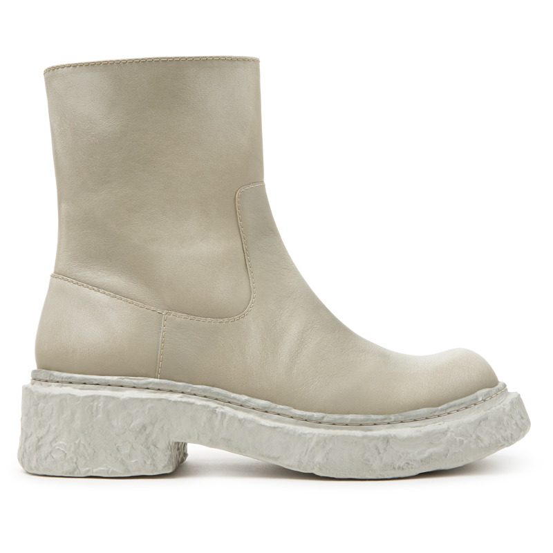 CAMPERLAB VAMONOS - Unisex Bottes - BeigeBlanc taille Cuir lisse 350€