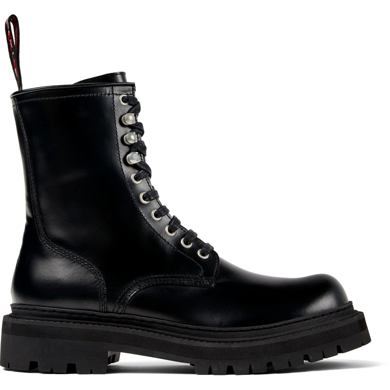CAMPERLAB Eki - Unisex Bottines - Noir, taille 40, Cuir lisse