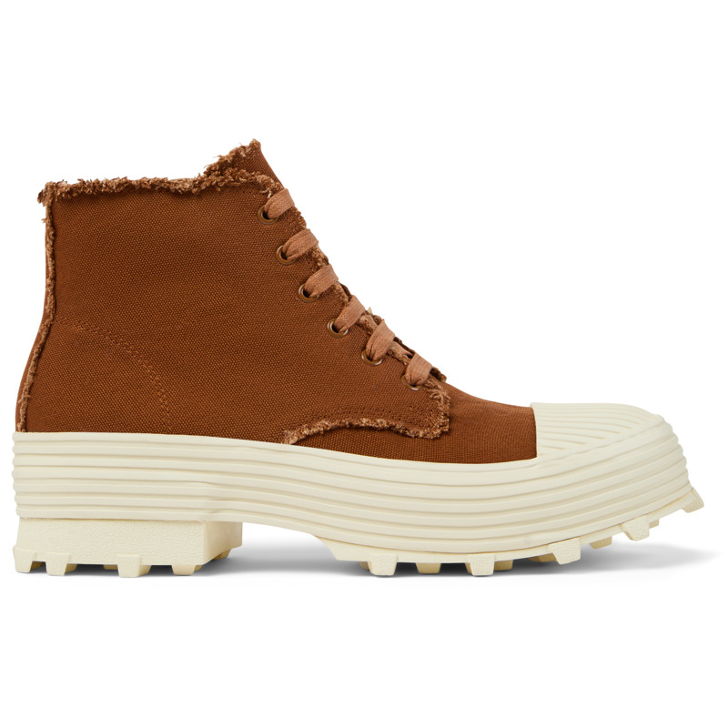 CAMPERLAB TRAKTORI - Unisex Bottines - Marron, taille 46, Tissu en coton