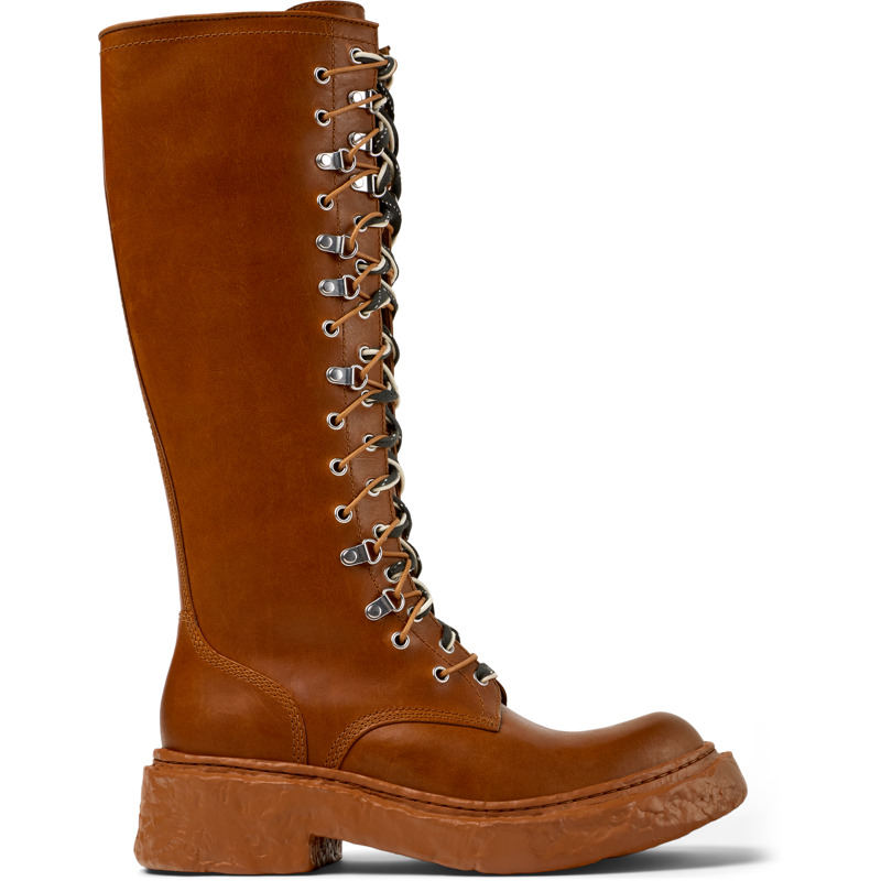 CAMPERLAB CAMPERLAB VAMONOS - Unisex Bottes - Marron, taille 44, Cuir lisse