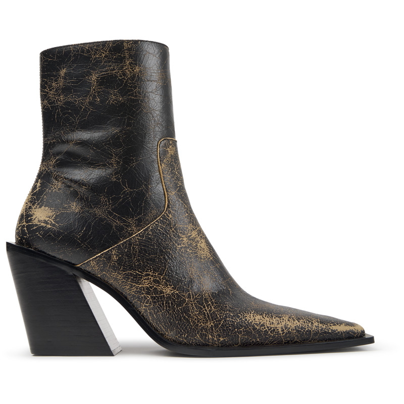 CAMPERLAB ESCANDALO - Unisex Bottes - NoirMarron taille Cuir lisse 420€