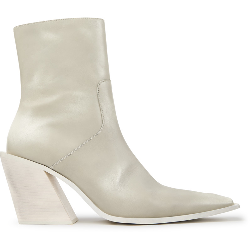 CAMPERLAB ESCANDALO - Unisex Bottes - BeigeBlanc taille Cuir lisse 420€