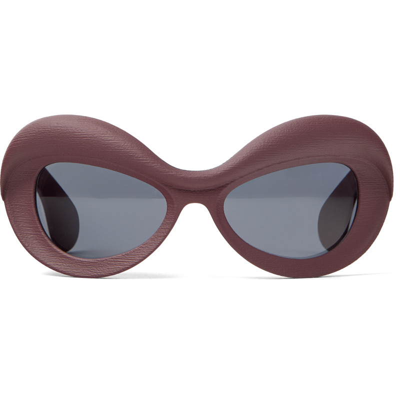 Camperlab Pulla Sunglasses - Unisex Gift Accessories - Burgundy, Size ,