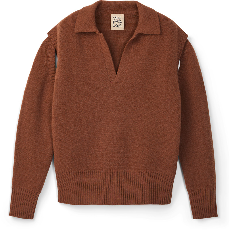 CAMPERLAB CAMPERLAB KNIT - Unisex Apparel - Brown, size XS, Cotton fabric