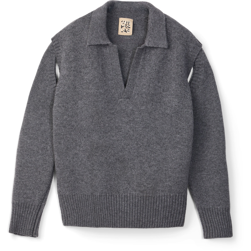 CAMPERLAB CAMPERLAB KNIT - Unisex Abbigliamento - Grigio, taglia XS, Tessuto in cotone