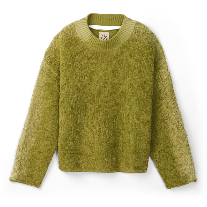 CAMPERLAB CAMPERLAB KNIT - Unisex Abbigliamento - Verde, taglia XS, Tessuto in cotone