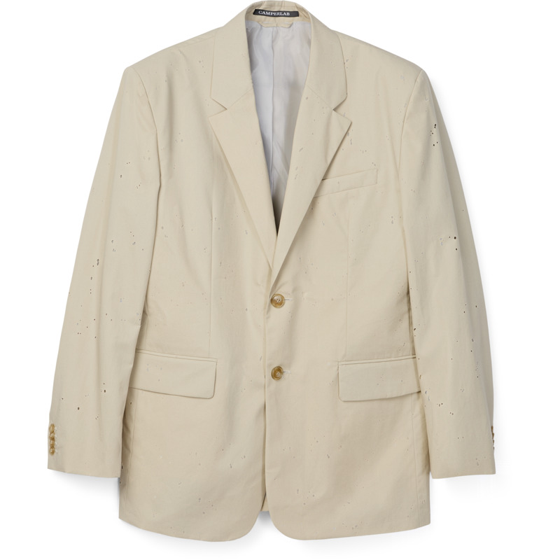 CAMPERLAB RELAXED TAILORED BLAZER - Unisex Kleidung - Beige, Größe XS, Textile