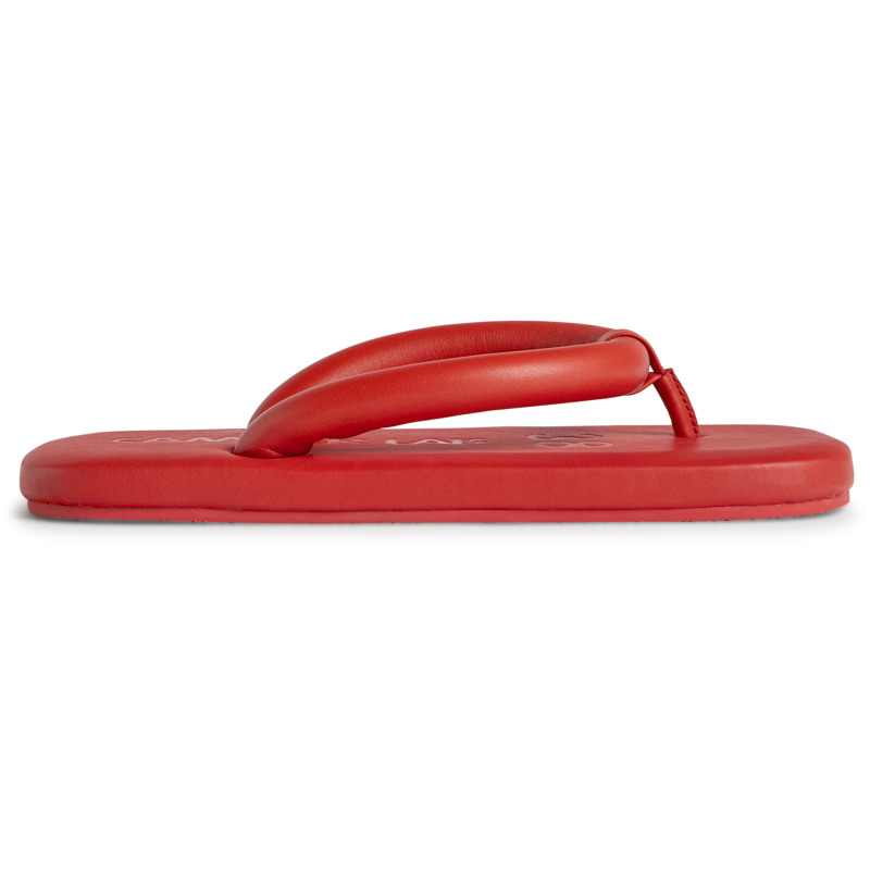 CAMPERLAB Hastalavista - Sandales pour Homme - Rouge, taille 44, Cuir lisse