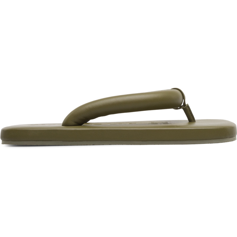 Camperlab Hastalavista - Sandals For Women - Green, Size 6, Smooth Leather