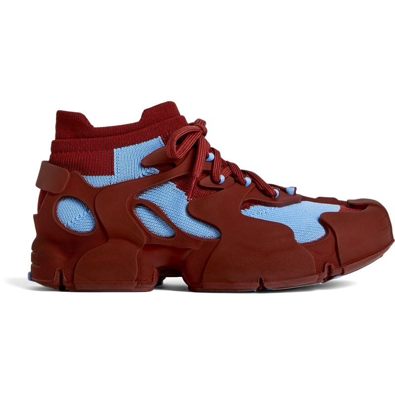 CAMPERLAB Tossu - Baskets pour Femme - Bourgogne,Bleu, taille 41, Synthétique