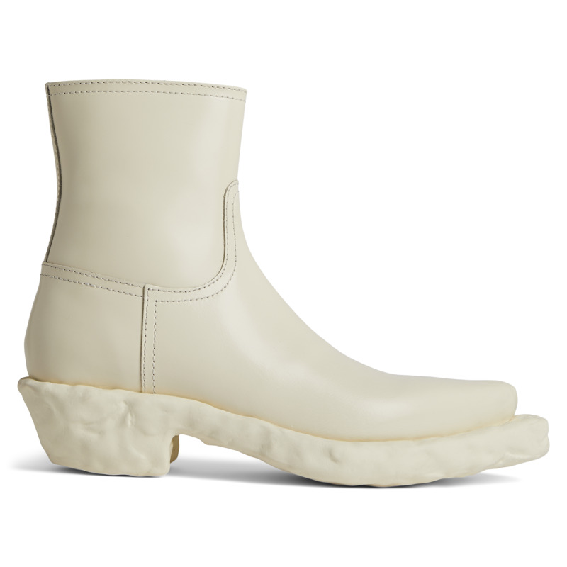 CAMPERLAB Venga - Bottines pour Femme - Blanc, taille 41, Cuir lisse