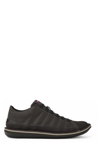 Side view of Beetle Men’s dark gray sneakers