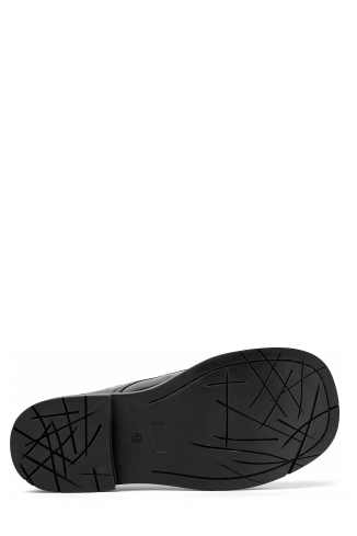 MIL 1978 Black leather shoes