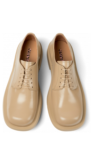 MIL 1978 Chaussures en cuir beige
