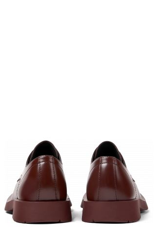 MIL 1978 Sabates de cuir bordeus