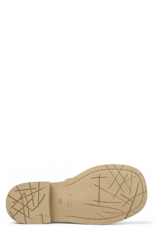 MIL 1978 Mocassins en cuir beige