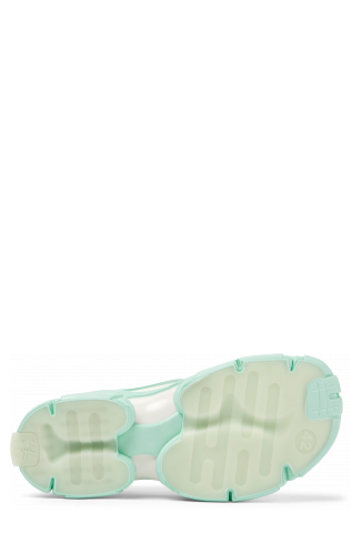 Tossu Baskets grille vert clair