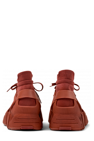 Back view of Tossu Red Synthetic Sneaker