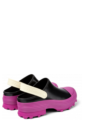 Traktori Sabots en cuir multicolore