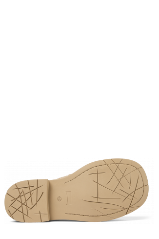 MIL 1978 Ballerines en cuir beige
