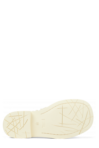 The soles of MIL 1978 White Leather Shoe