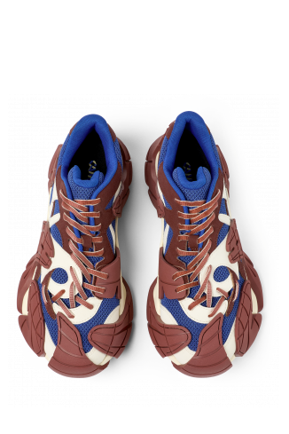 Overhead view of Tormenta Multicolored Textile Sneaker