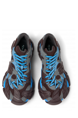 Tormenta Sneakers tèxtils blau i gris