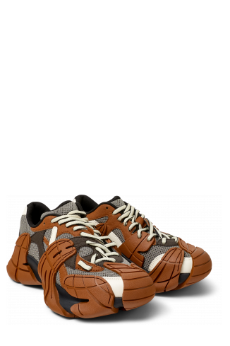Front view of TORMENTA Multicolored Textile Sneakers