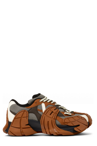 Side view of TORMENTA Multicolored Textile Sneakers