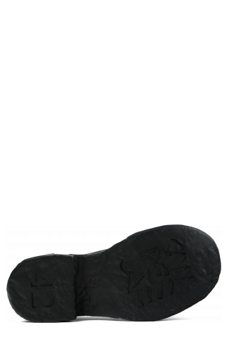 VAMONOS Chaussures à lacets en cuir noir