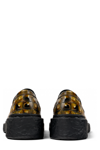 Vamonos Mocassins de cuir marró