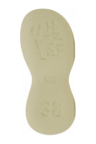 The soles of Caramba Yellow TENCEL® Lyocell Loafers
