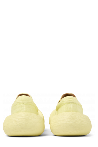 Back view of Caramba Yellow TENCEL® Lyocell Loafers