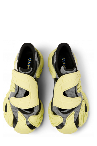Overhead view of Tormenta Multicolor Textile Sneakers